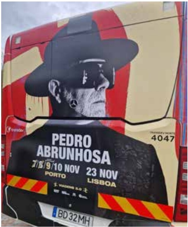 Publicidade em traseira de autocarro VisualBus 2