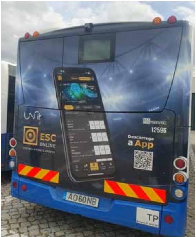 Publicidade em traseira de autocarro VisualBus 3
